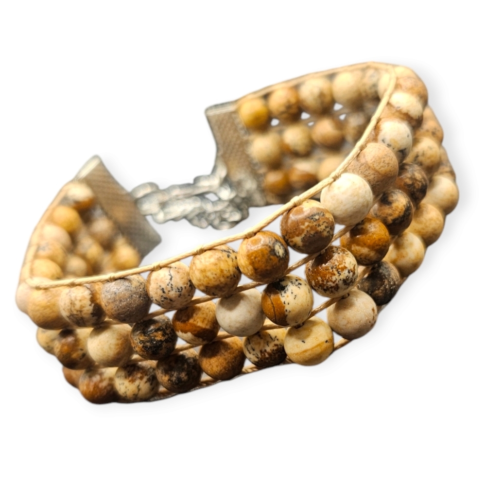 Jasper Row Bracelet